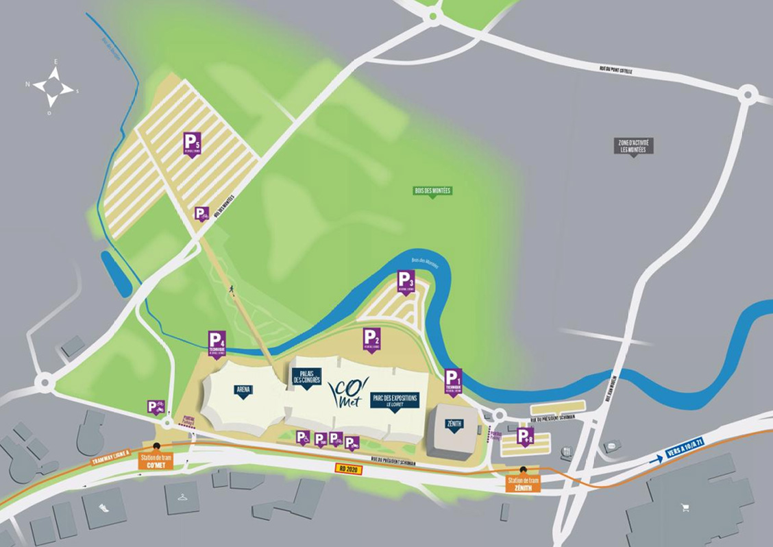 Plan orléans